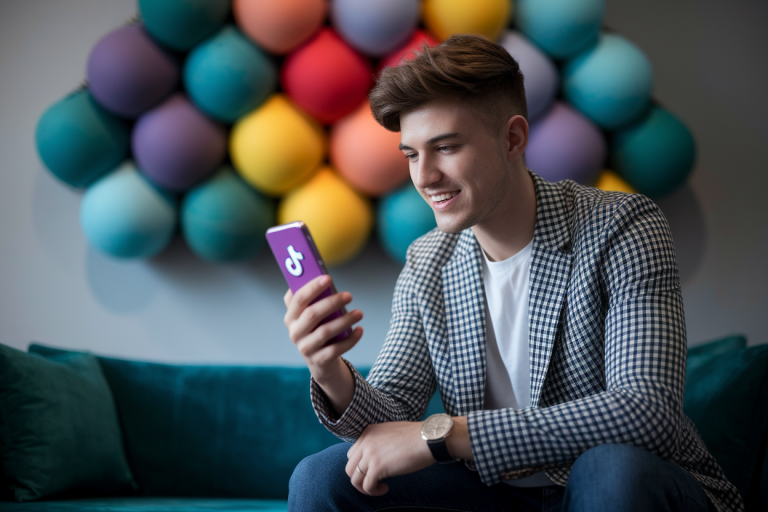 influenceur-smartphone-tiktok-chambre-moderne