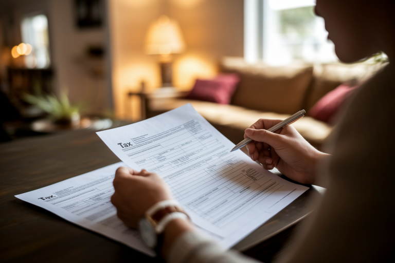 personne-table-document-impots-stylo