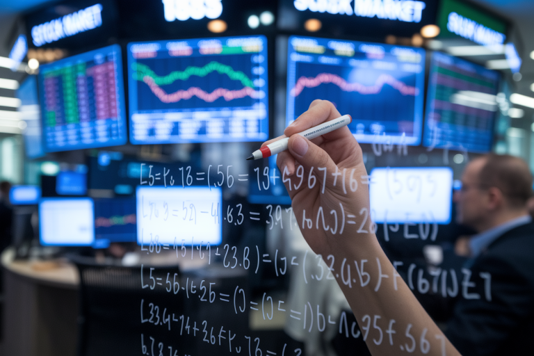 personne-tableau-formules-ecrans-bourse