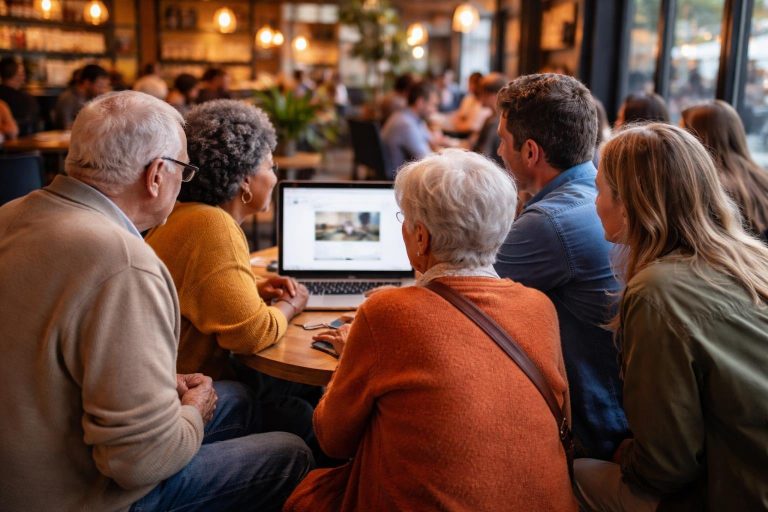 groupe-personnes-cafe-ecran-ordinateur