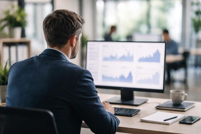 professionnel-ordinateur-bureau-moderne-graphique