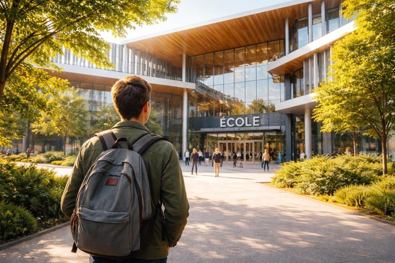 etudiant-sacados-batiment-moderne-bordeaux