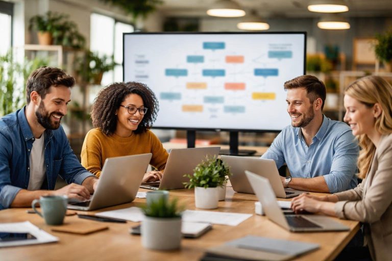 bureau-moderne-personnes-travaillant-ordinateurs