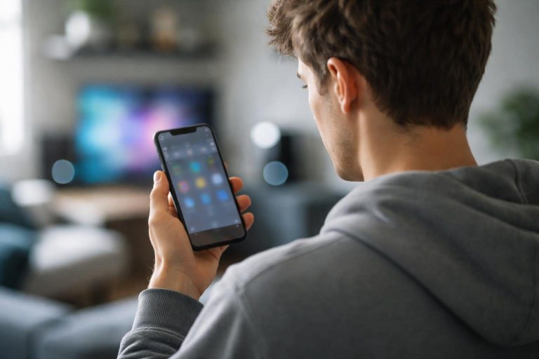 jeune-adulte-smartphone-espace-interieur-moderne