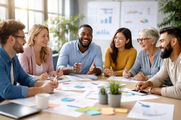 personnes-table-conference-plans-idees