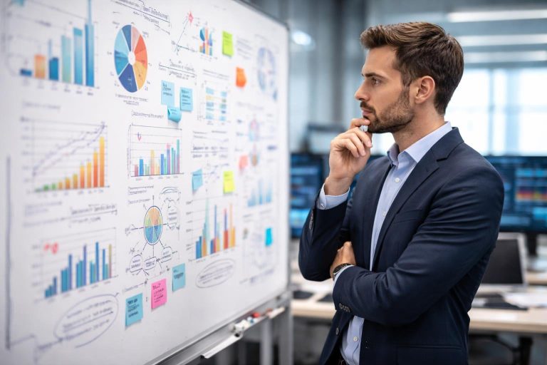 consultant-tableau-blanc-ecrans-bureau