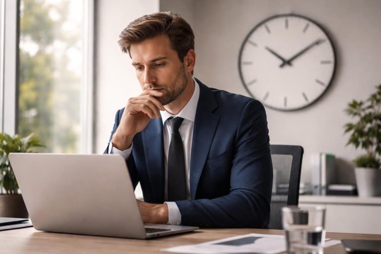 homme-affaires-bureau-ordinateur-portable
