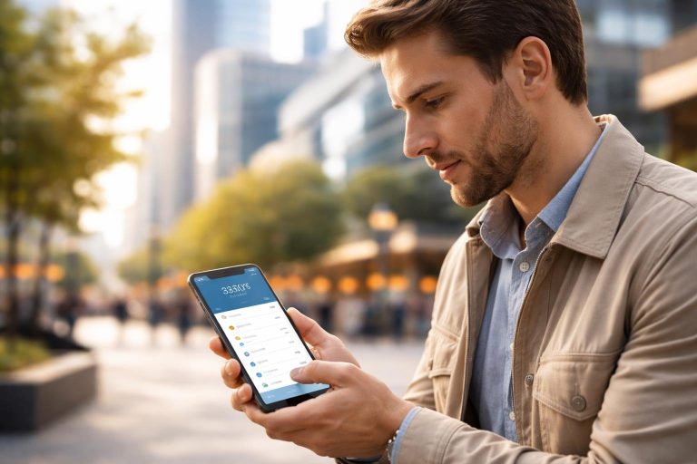 adulte-smartphone-app-banque-scene-urbaine